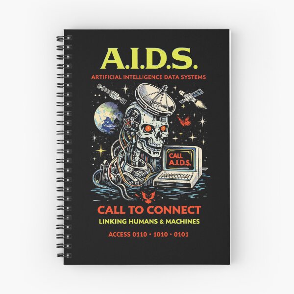 Item preview, A.I.D.S. Artificial Intelligence Poster designed and sold by Matinez Pink.