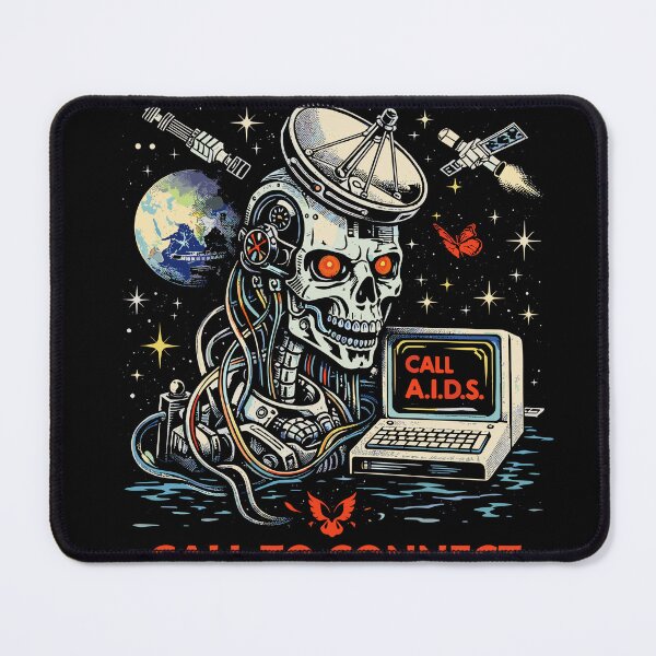 Item preview, A.I.D.S. Artificial Intelligence Poster designed and sold by Matinez Pink.