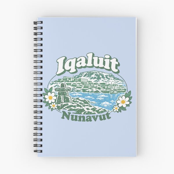 Item preview, Iqaluit Cute Retro City  designed and sold by HowToCanadian.