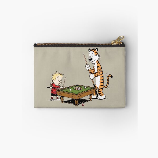 Item preview, Calvin and Hobbes Playing Pool designed and sold by shaohadran.