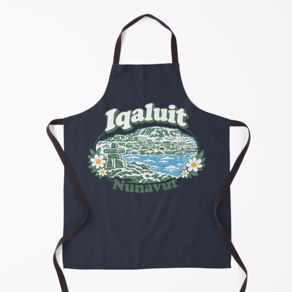 Item preview, Iqaluit Cute Retro City  designed and sold by HowToCanadian.
