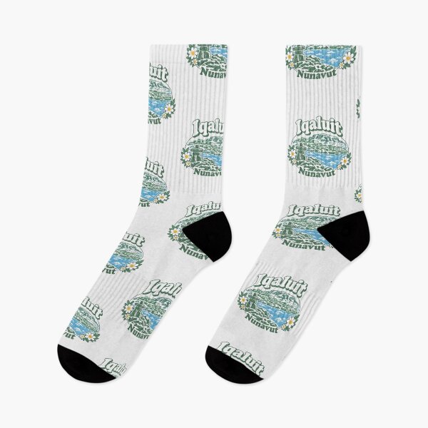 Item preview, Iqaluit Cute Retro City  designed and sold by HowToCanadian.