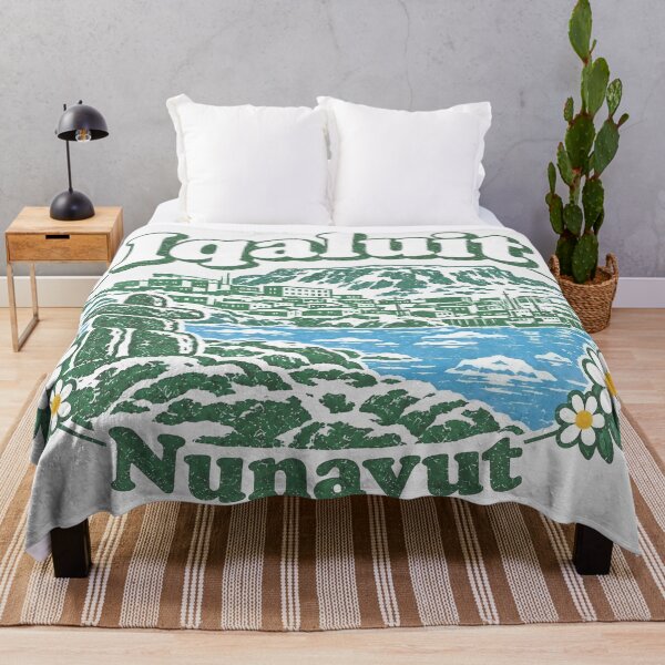 Item preview, Iqaluit Cute Retro City designed and sold by HowToCanadian.
