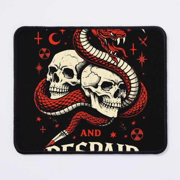 Item preview, Venom and Despair Snake Skull Poster designed and sold by Matinez Pink.