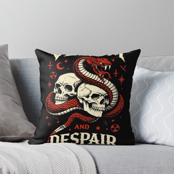 Item preview, Venom and Despair Snake Skull Poster designed and sold by Matinez Pink.
