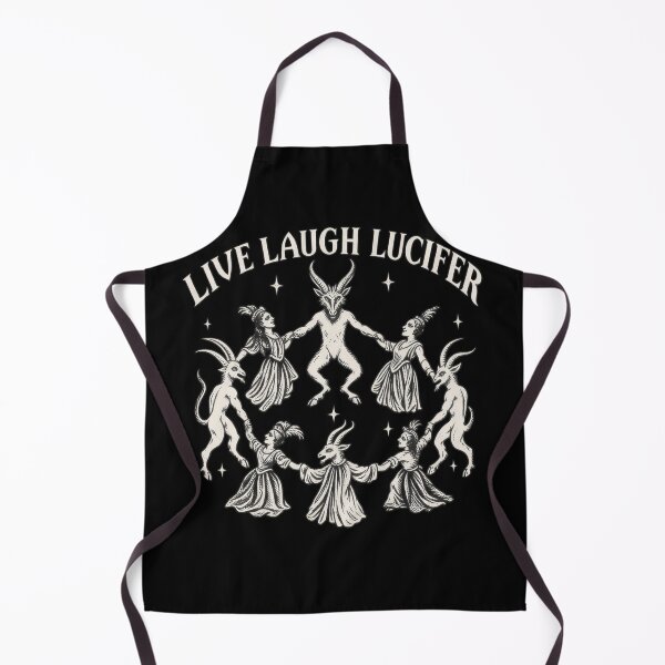 Item preview, Live Laugh Lucifer Ritual Circle designed and sold by Art-Monnard.