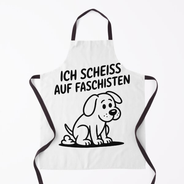 Aperçu de l'œuvre Je sais auf Faschisten - Linke Antifa Hunde Sticker créée et vendue par LoFizzy.