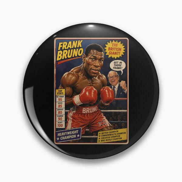 Item preview, Frank Bruno Trading Card designed and sold by MoonliteCrafts.