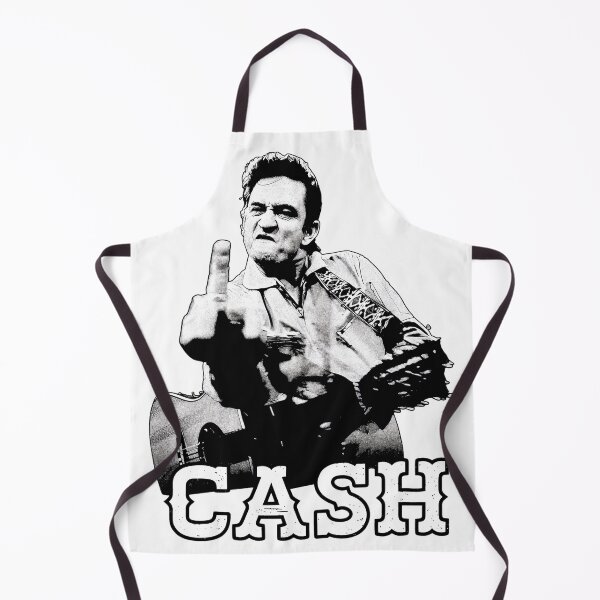Item preview, Johnny Cash Middle Finger Guitarist Music Icon designed and sold by Annabelummings.