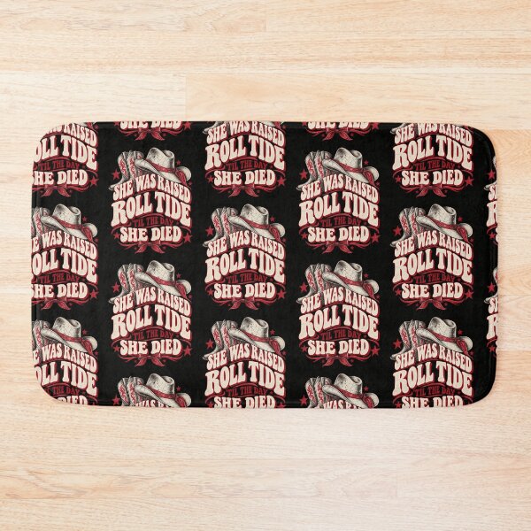 Item preview, She Was Raised Roll Tide Vintage Western Cowboy Boots Design designed and sold by SEINENGAPPI23.