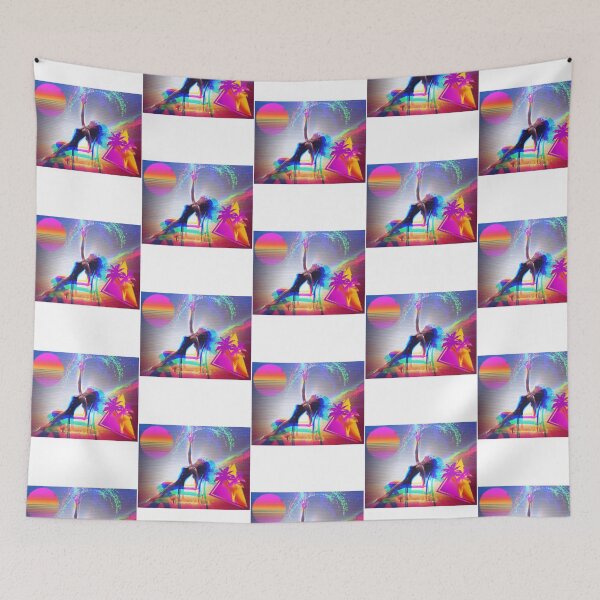 Item preview, Flashdance Vaporwave Tribute Shirt designed and sold by mittellerm-an.