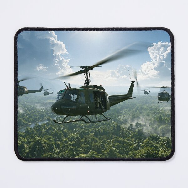 Item preview, Hueys Over The Vietnam Jungle designed and sold by Skyframe Aviation.