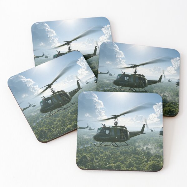 Item preview, Hueys Over The Vietnam Jungle designed and sold by Skyframe Aviation.
