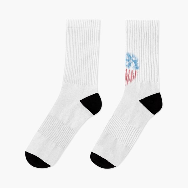 Item preview, American Flag Heart Patriotic Watercolor Graphic Art designed and sold by The secret storage room.