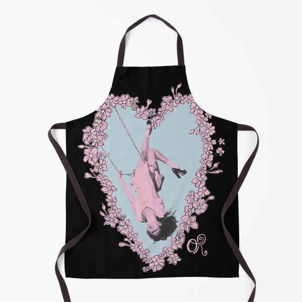 Item preview, Whimsical swinging woman floral heart design designed and sold by Annabelummings.