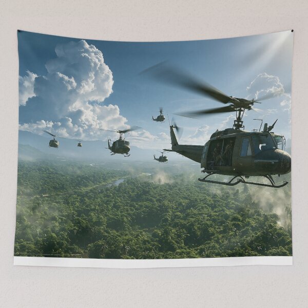 Item preview, Vietnam Huey Formation designed and sold by Skyframe Aviation.