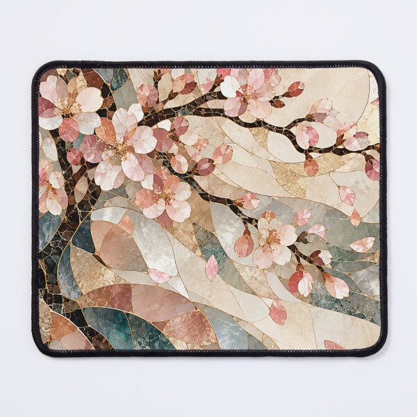 Item preview, Gilded Mosaic Cherry Blossom designed and sold by WeaveSphere.