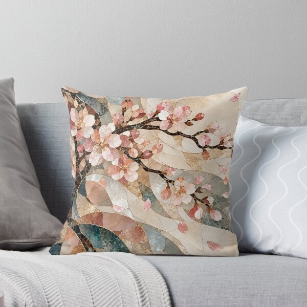 Item preview, Gilded Mosaic Cherry Blossom  designed and sold by WeaveSphere.