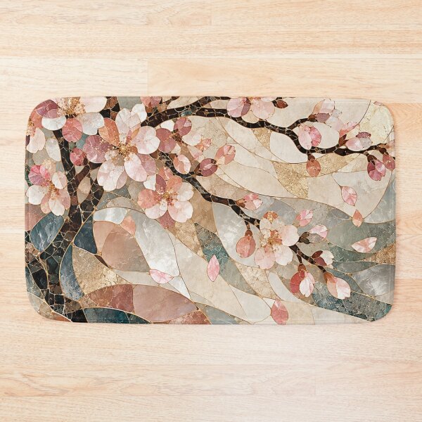 Item preview, Gilded Mosaic Cherry Blossom  designed and sold by WeaveSphere.