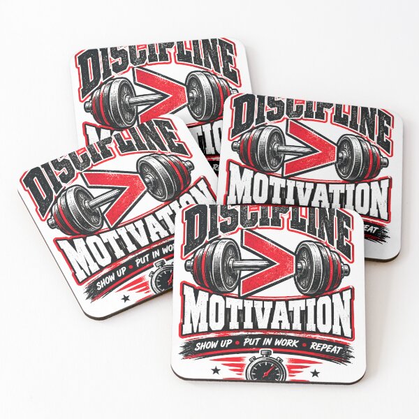 Item preview, Discipline Over Motivation Gym designed and sold by CKADigital.