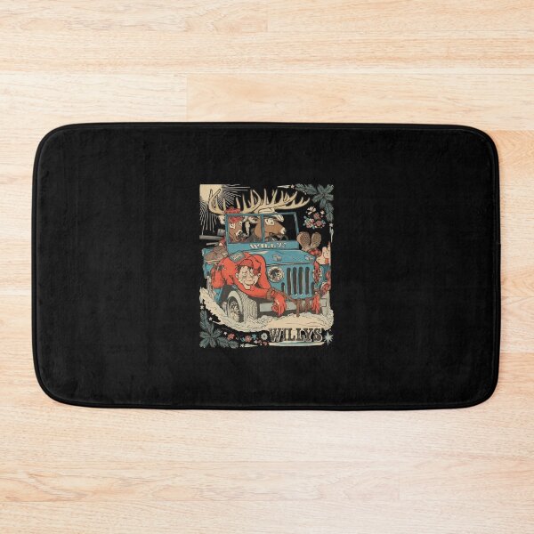 Item preview, Willys Off Road Deer Stuck Man Cartoon designed and sold by Rubychultzdfgg.
