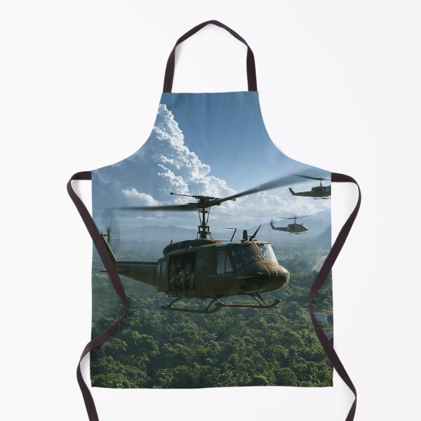 Item preview, Hueys Over The Green Inferno designed and sold by Skyframe Aviation.