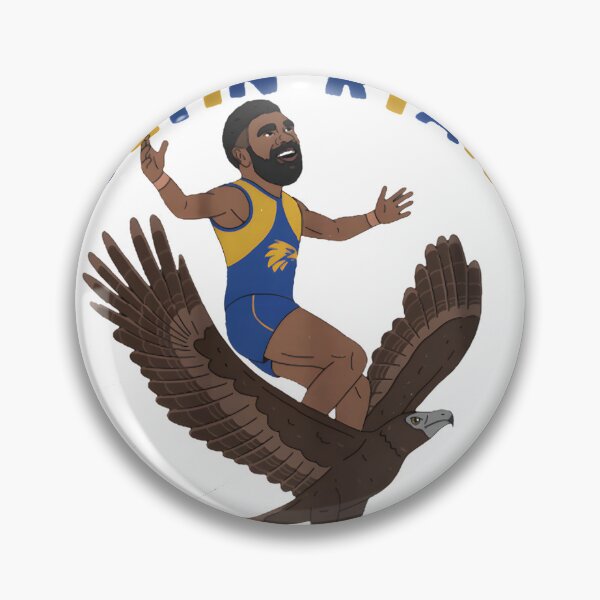 Item preview, West Coast Eagles Inspired Flying Eagle Design by Ryan designed and sold by sajeel-Nisar.