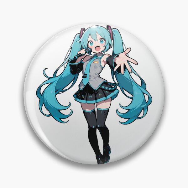 Item preview, Hatsune Miku Sticker | Energetic Singing Idol Anime Vocaloid Decal designed and sold by RGB-crayon.