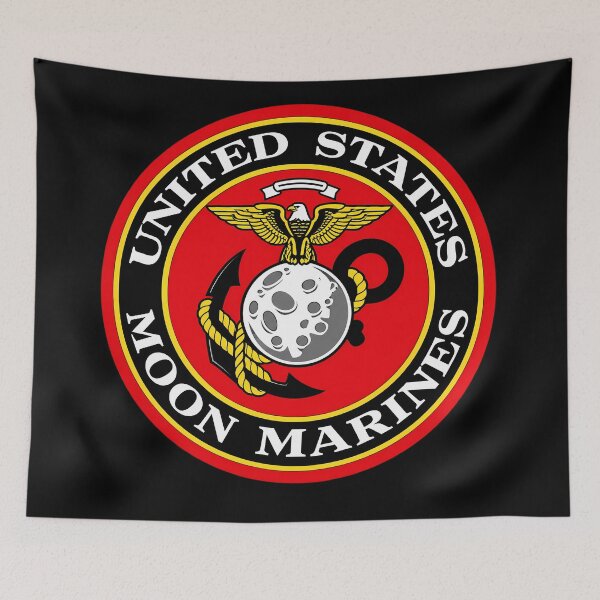 Item preview, Moon Marines For All Mankind designed and sold by Art-Monnard.