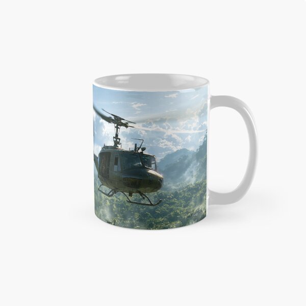 Item preview, Hueys Into The Jungle designed and sold by Skyframe Aviation.