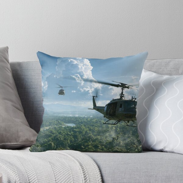 Item preview, Hueys Into The Jungle designed and sold by Skyframe Aviation.