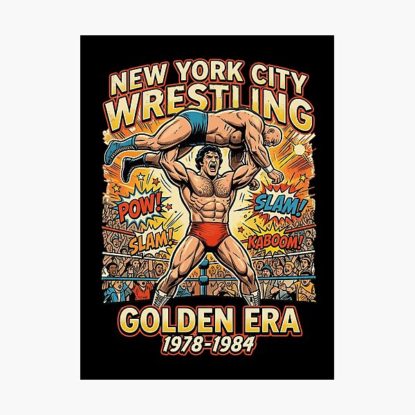 Item preview, New York City Wrestling designed and sold by MoonliteCrafts.