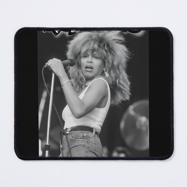 Item preview, Tina Turner Iconic Performer Black and White Image designed and sold by Annabelummings.