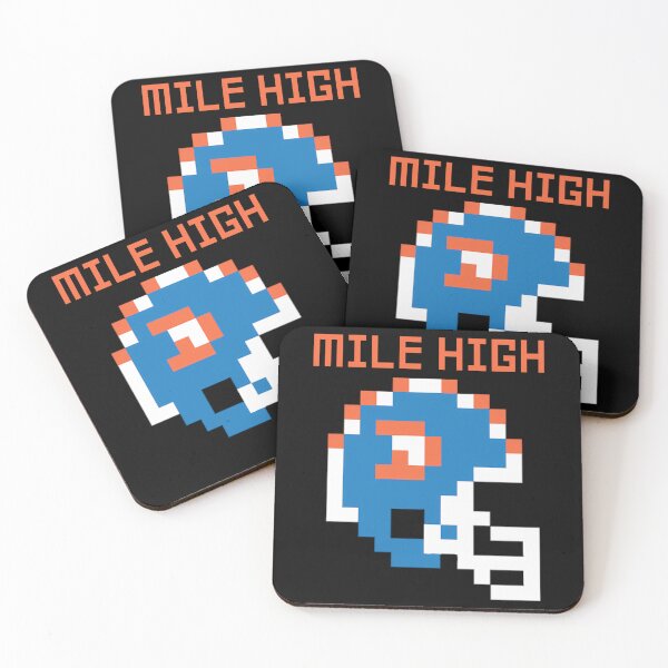 Item preview, Broncos - Mile High 8 Bit designed and sold by BurnTheBeansg.