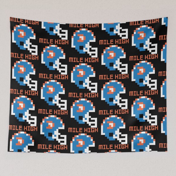Item preview, Broncos - Mile High 8 Bit designed and sold by BurnTheBeansg.