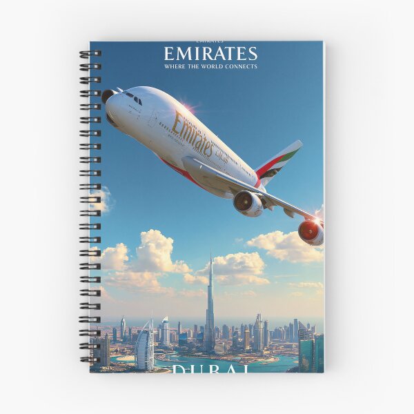 Item preview, Emirates A380 Over Dubai designed and sold by Skyframe Aviation.