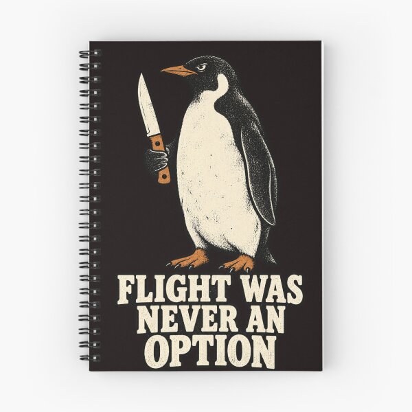 Item preview, Flight Was Never an Option Penguin designed and sold by FrameFlow.