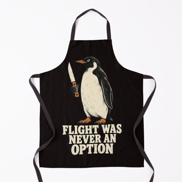 Item preview, Flight Was Never an Option Penguin designed and sold by FrameFlow.