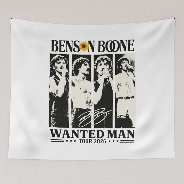 Item preview, Benson Boone Wanted Man Tour 2026 Sunflower  designed and sold by Annabelummings.