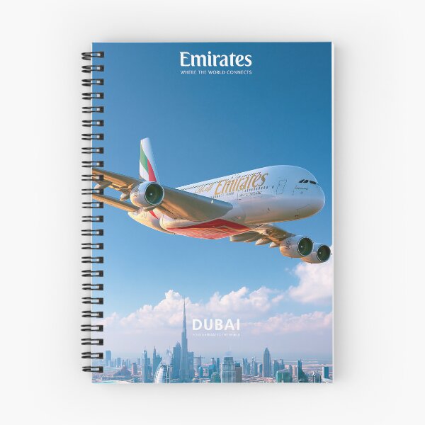 Item preview, Emirates A380 Over Dubai designed and sold by Skyframe Aviation.
