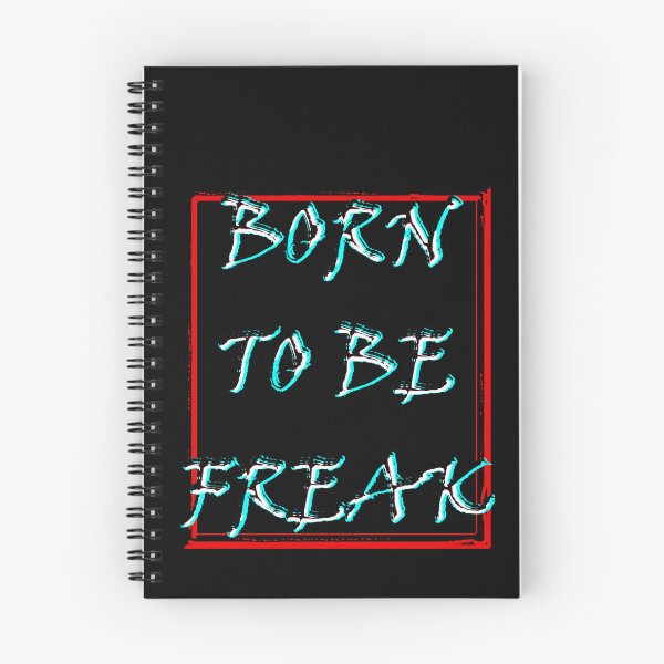 Item preview, Born To Be Freak Glitch Typography Alternative designed and sold by Edwere.