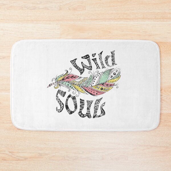 Item preview, Wild Souls Boho Feather Graphic Art designed and sold by The secret storage room.