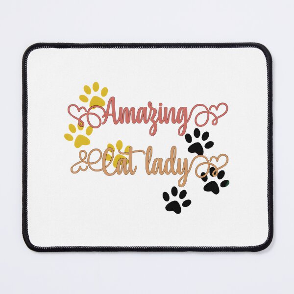 Item preview, Amazing Cat Lady Design for Cat Lovers and Enthusiasts designed and sold by katherine1020.