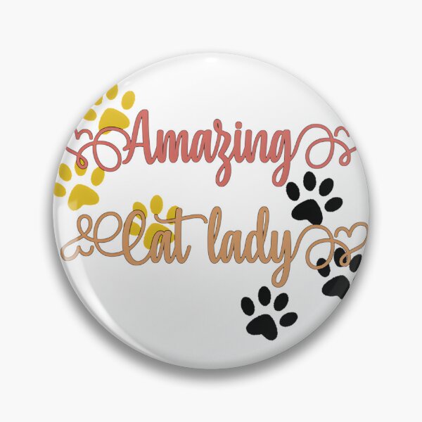 Item preview, Amazing Cat Lady Design for Cat Lovers and Enthusiasts designed and sold by katherine1020.