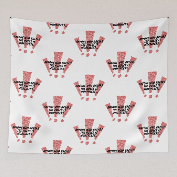 Item preview, Anime Rules Quote - Red Scribble Exclamation Marks designed and sold by Nela-&-Lena.