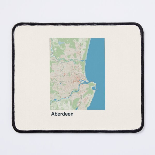 Item preview, Aberdeen Minimalistic Map Art designed and sold by MapsNerd.