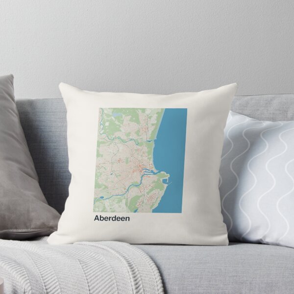 Item preview, Aberdeen Minimalistic Map Art designed and sold by MapsNerd.
