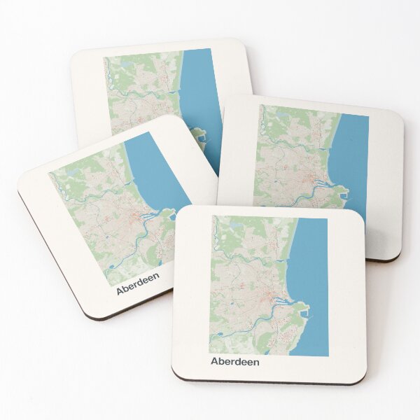 Item preview, Aberdeen Minimalistic Map Art designed and sold by MapsNerd.