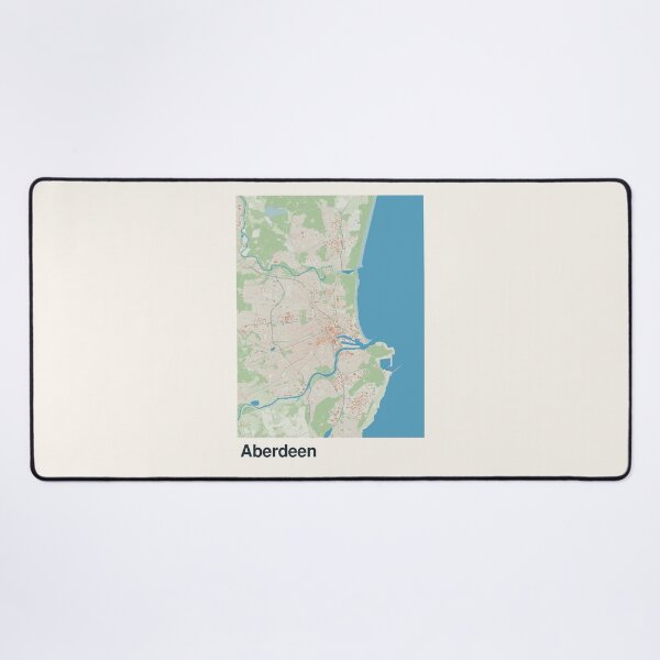 Item preview, Aberdeen Minimalistic Map Art designed and sold by MapsNerd.