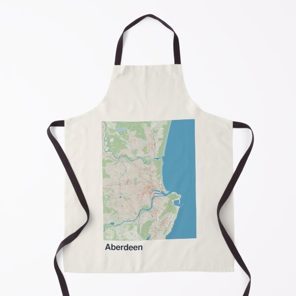 Item preview, Mapa minimalista de Aberdeen designed and sold by MapsNerd.